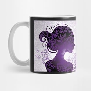 Woman silhouette Mug